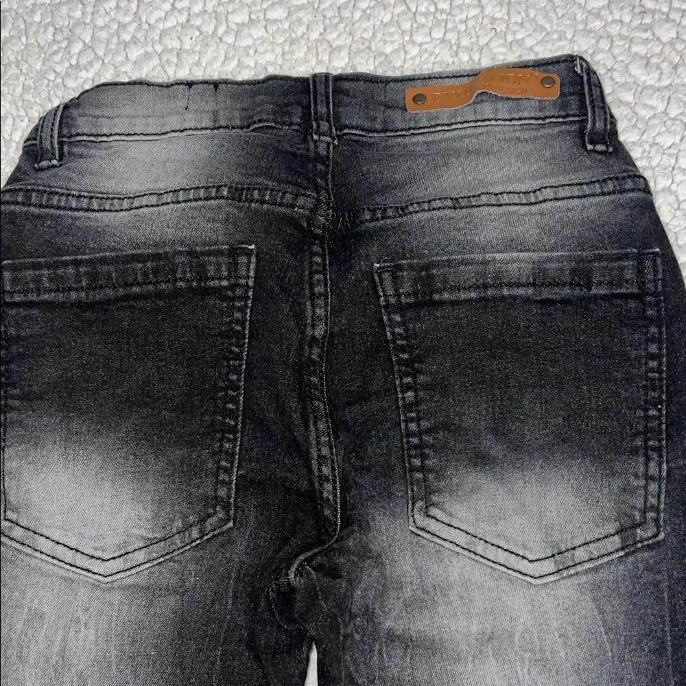 Evolution Kids Black Denim Shorts